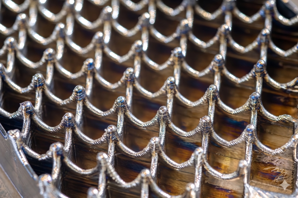 3D gedruckte Metall-Gitterstruktur