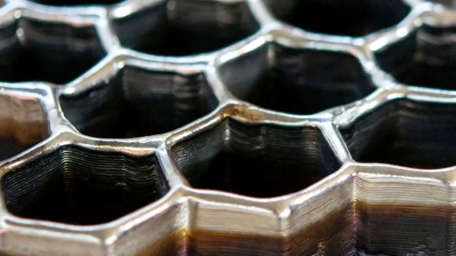 3D-gedruckte Wabenstruktur