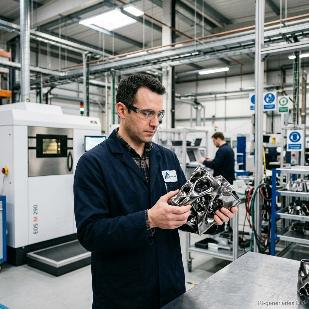 Cover Additive Fertigung von metallischen Gläsern (Amorphe Metalle)