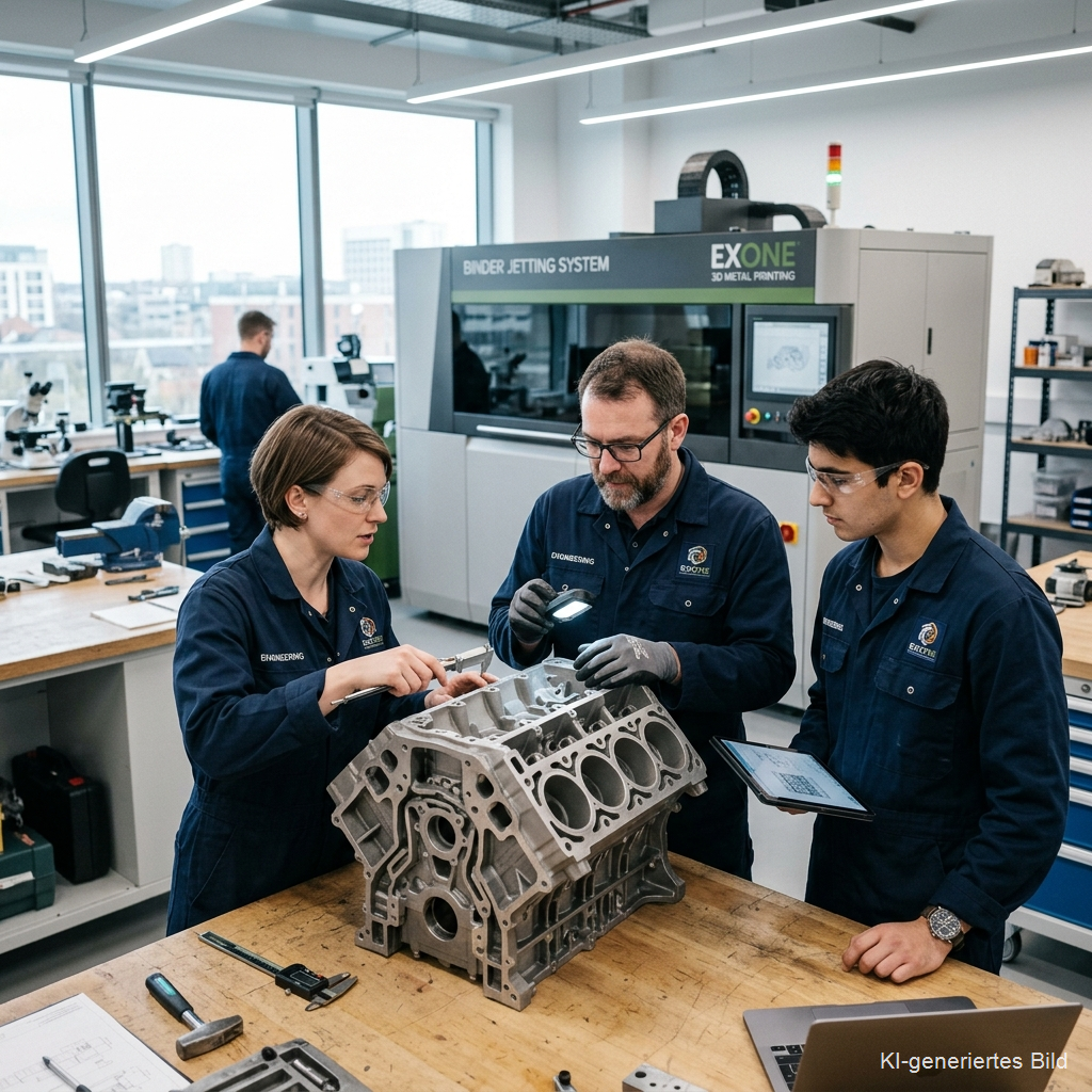 Cover Die Zukunft des Binder Jettings in der Automobilindustrie