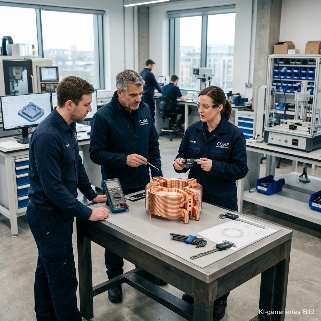 Cover Kupfer 3D-Druck für Induktoren