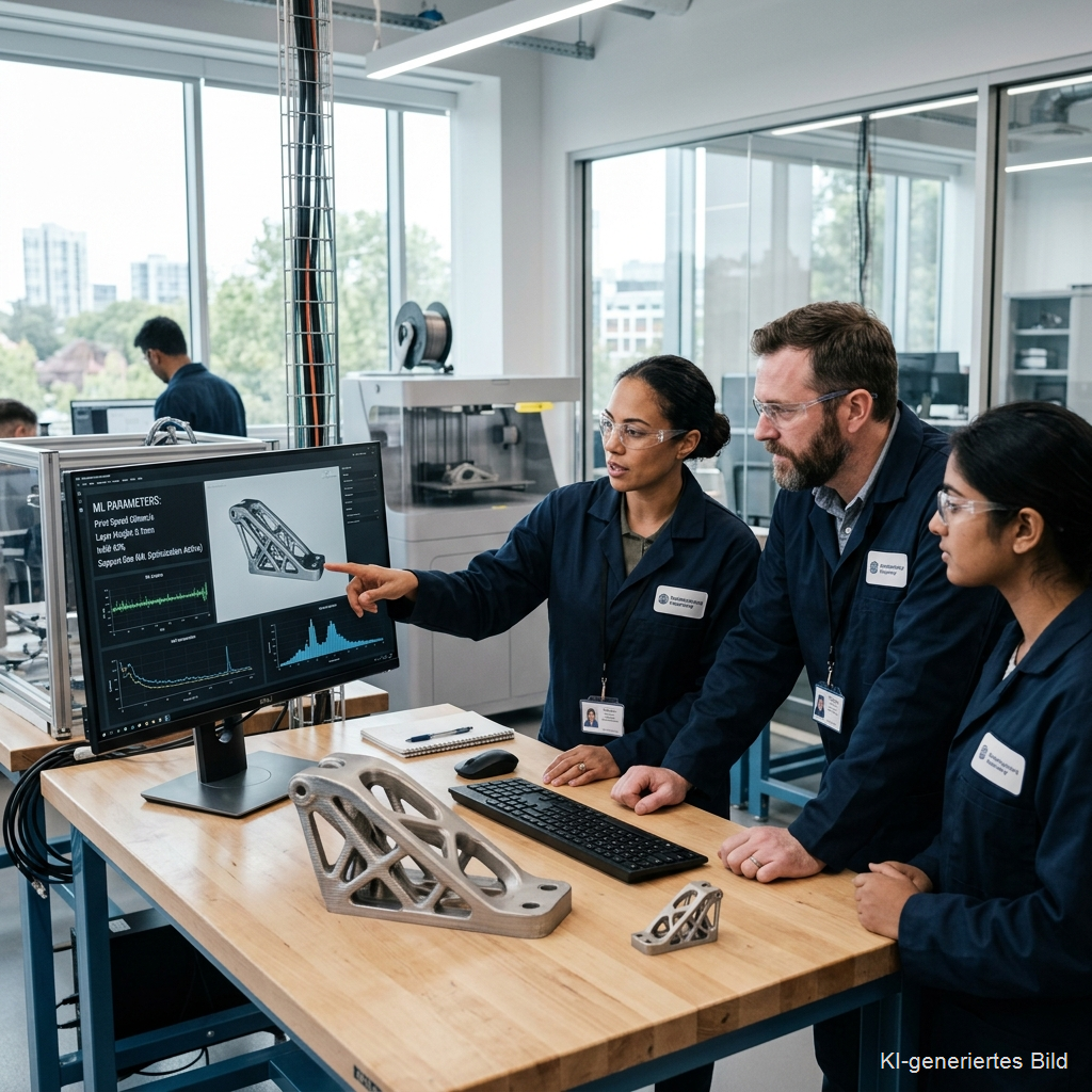 Cover Machine Learning zur Parameterfindung im 3D-Druck