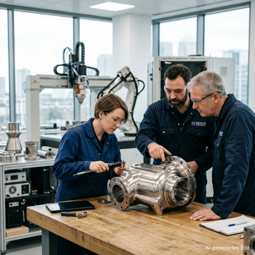 Cover Oberflächenlegierung durch Laser Metal Deposition (LMD)