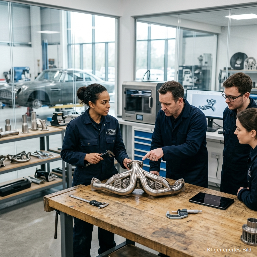 Cover Oldtimer-Restaurierung & Reverse Engineering mit 3D-Druck