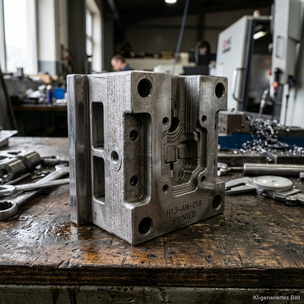 Cover Additive Fertigung von Werkzeugstahl (H13 / 1.2709)