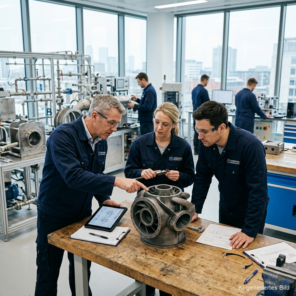 Cover Additive Fertigung für Wasserstoff-Turbinen