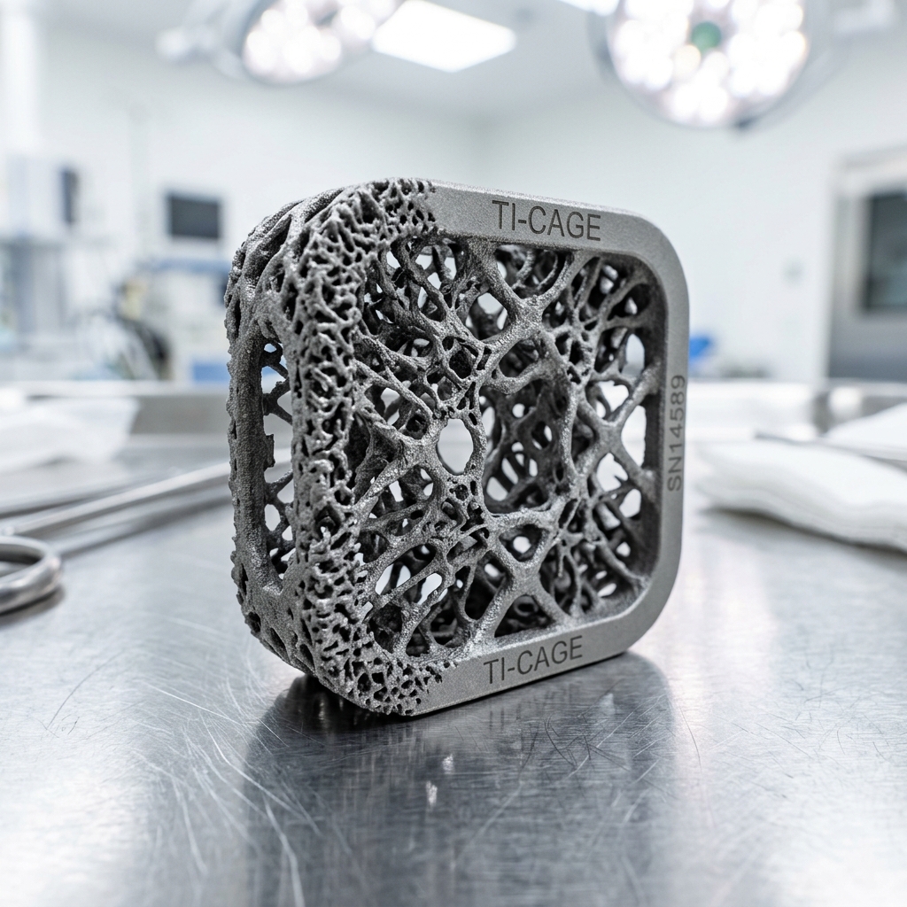 Medical Update: Zertifizierter Titan-Spinal-Cage