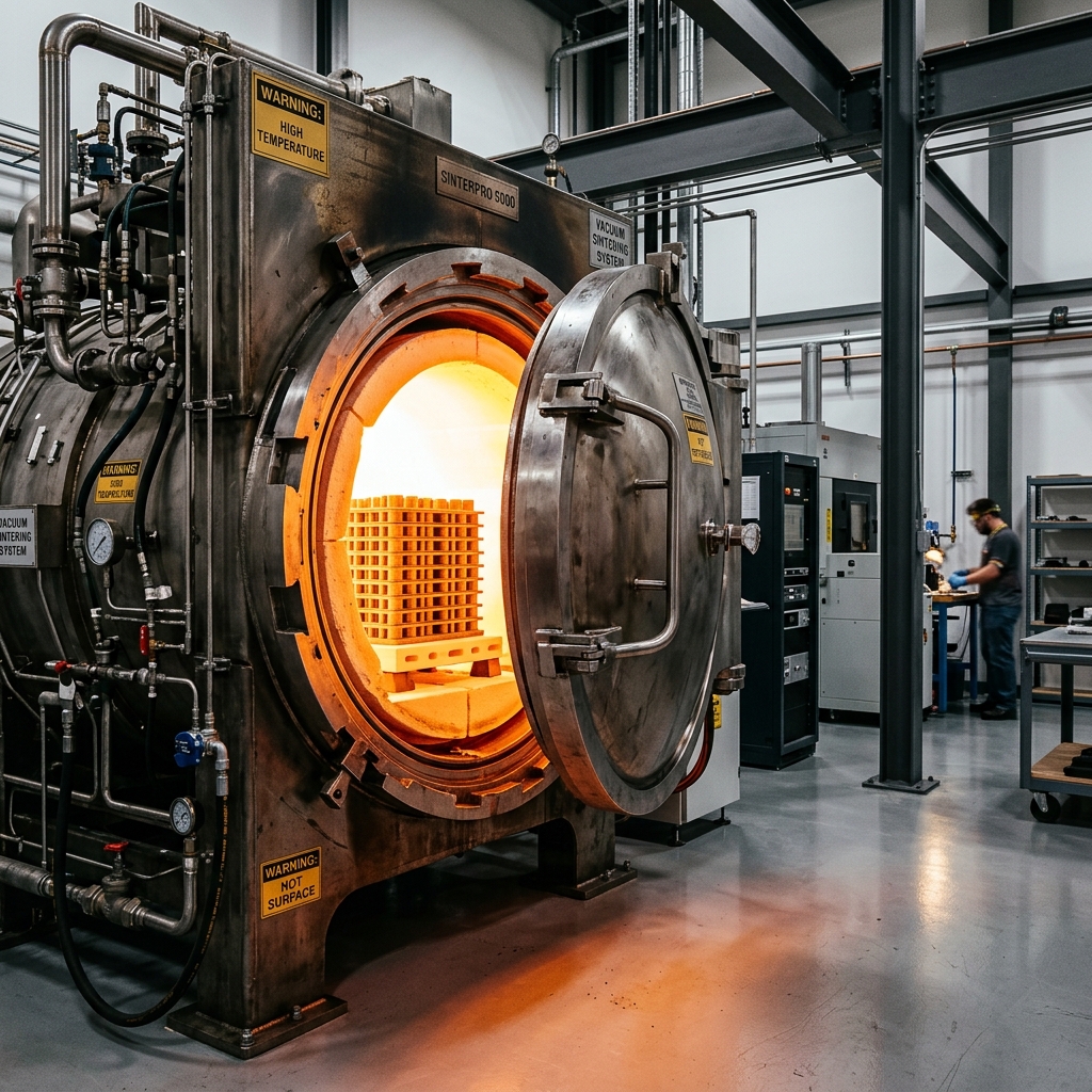 Unser neuer Metal Binder Jetting Sinterofen ist da