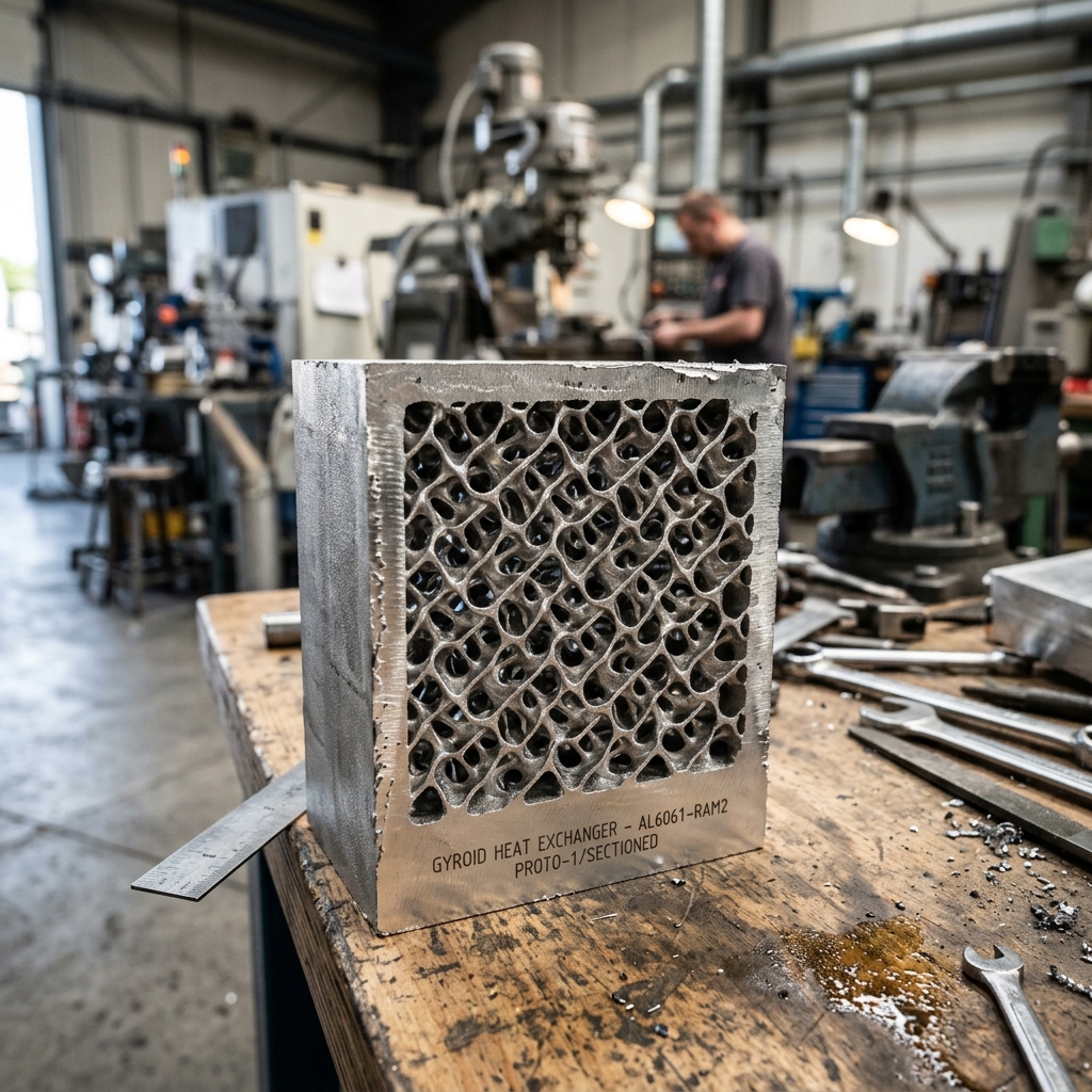 Gyroid-Strukturen: Der ultimative Aluminium-Wärmetauscher