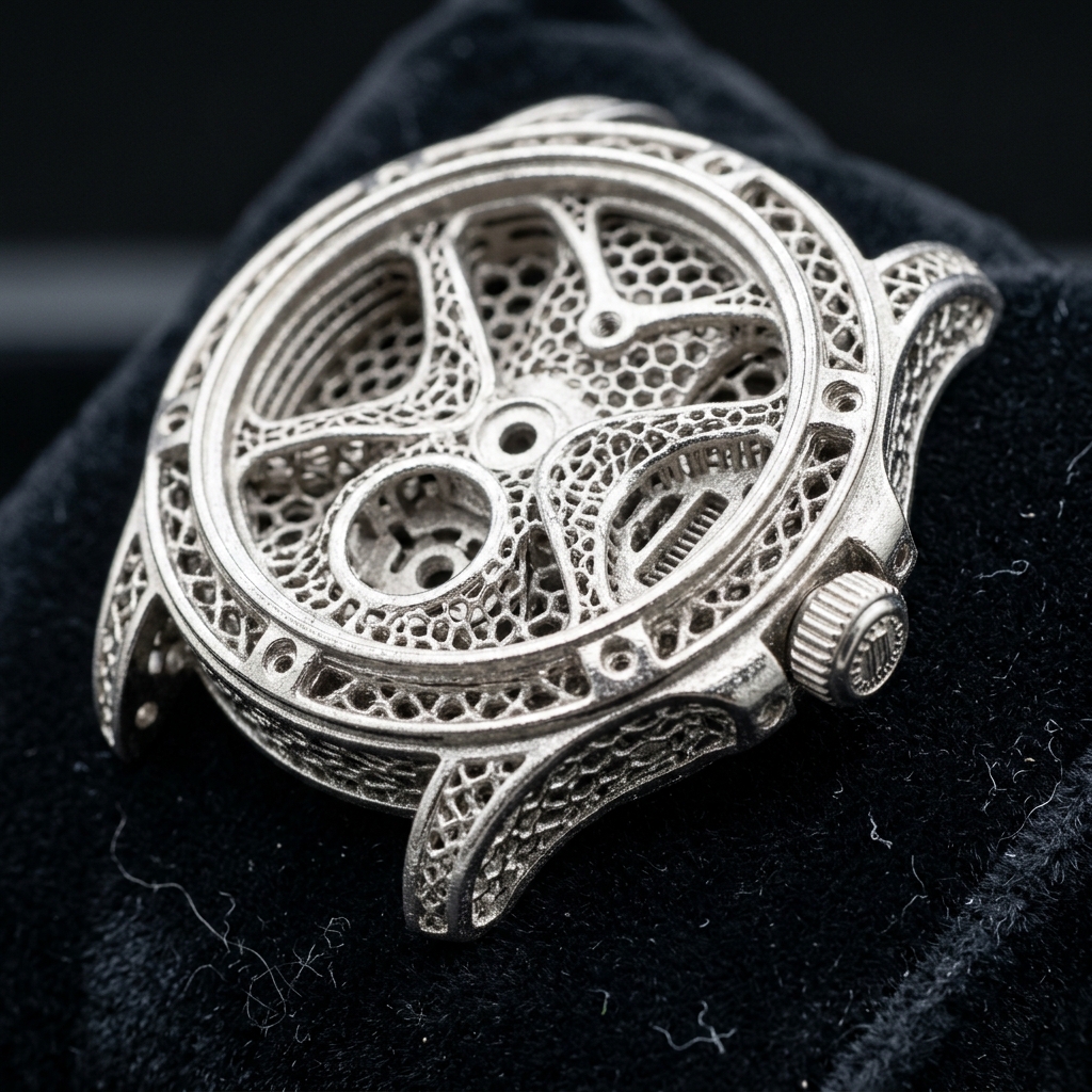 Feinstdruck: Uhrengehäuse aus purem Platin