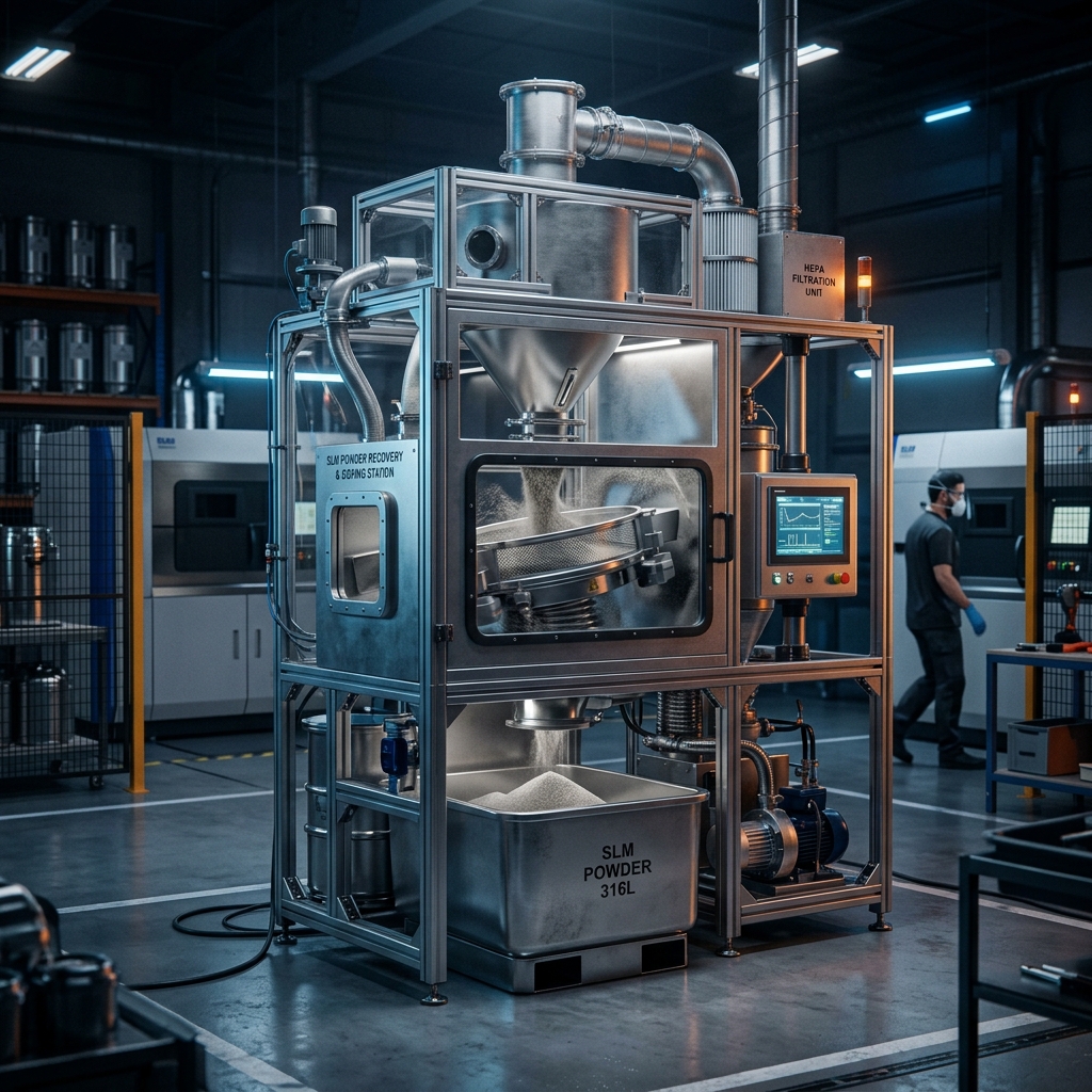 Pulver-Recycling: Strategien für das Titanium-Handling im 3D-Druck